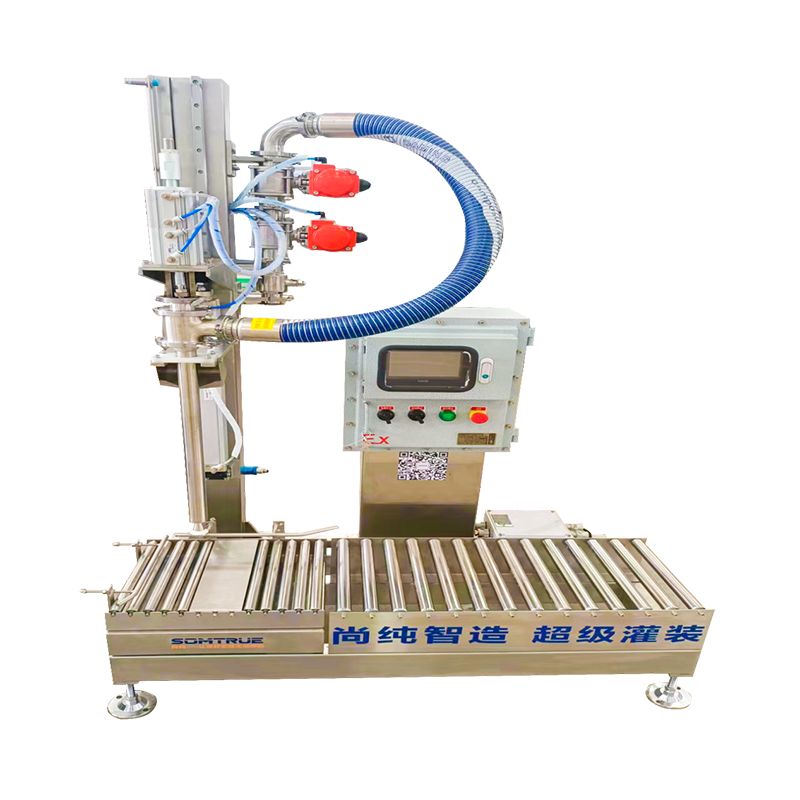 20-100L Barrel Semi-Automatic Liquid Liquid Filling Machine